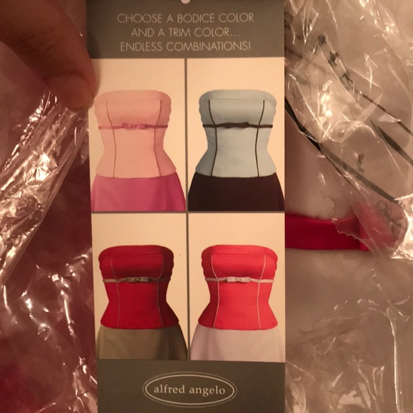 Alfred Angelo 2pc Bridesmaid Cocktail Skirt Top Pink White Wedding Prom Pinup - Picture 3 of 5